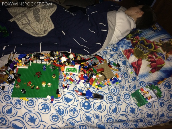 Sleeping with Legos