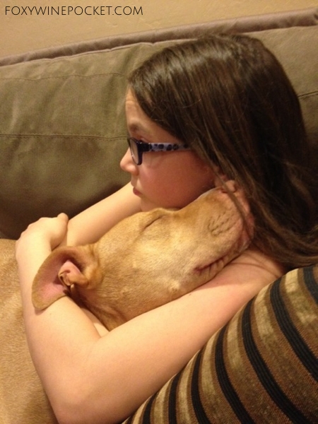 Pit Bulls are for snuggling.